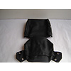 Head rest cover with black leather trimming narrow model 2 pieces Citroën ID/DS