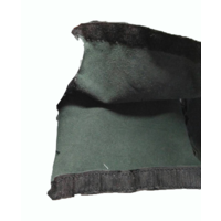 thumb-Bezug für Kopfstütze (2 Teile) Leder schwarz breites Modell Citroën ID/DS-2