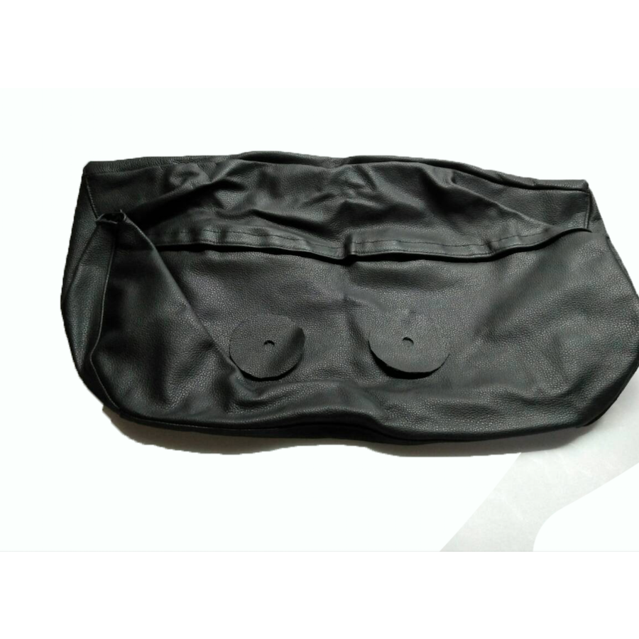 Housse de repose-tête pour modèle ancien en forme de sac (1 pièce modèle large) garniture cuir noir Citroën ID/DS-1