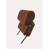 Citroën ID/DS Head rest with brown leatherette trimming narrow model 2 pieces Citroën ID/DS