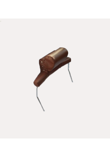  Citroën ID/DS Head rest with brown leatherette trimming wide model 2 pieces Citroën ID/DS 