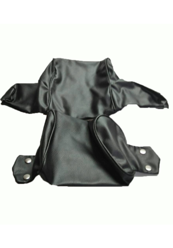  Citroën ID/DS Head rest cover with black leatherette trimming wide model 2 pieces Citroën ID/DS 