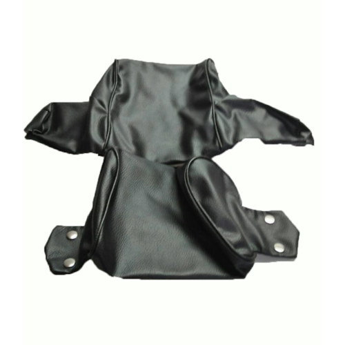  Citroën ID/DS Head rest cover with black leatherette trimming wide model 2 pieces Citroën ID/DS 