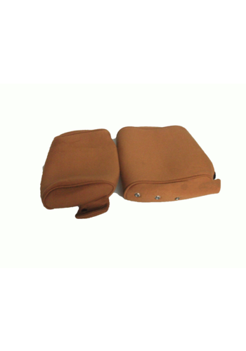  Citroën ID/DS Garniture pour repose-tête (2 pièces modèle étroit) étoffe or Citroën ID/DS 