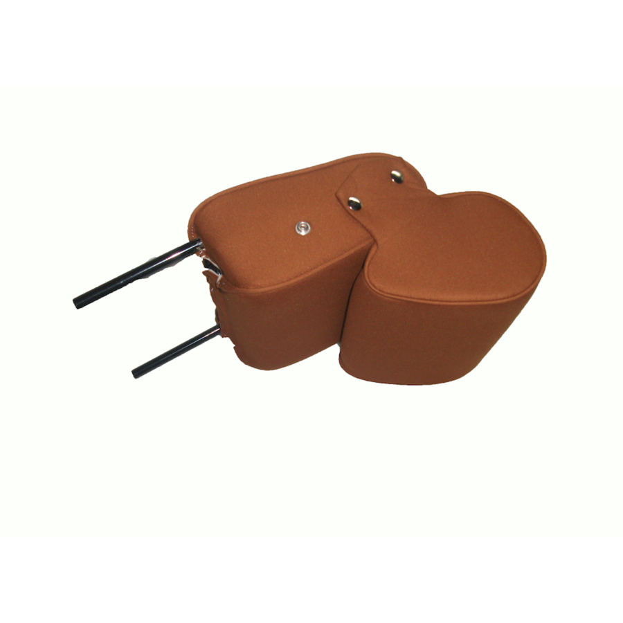 Kopfstütze (2 teilig) Stoff karamell schmales Modell Citroën ID/DS-8