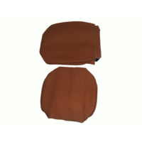 thumb-Head rest cover with caramel trimming narrow model 2 pieces Citroën ID/DS-3