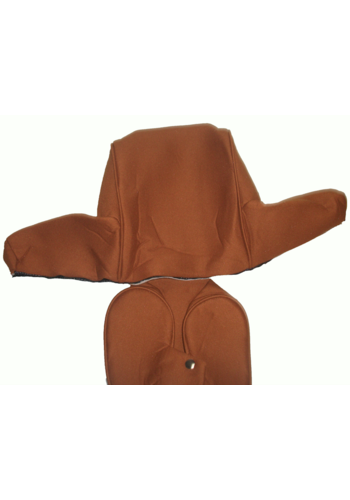  Citroën ID/DS Head rest cover with caramel trimming wide model 2 pieces Citroën ID/DS 