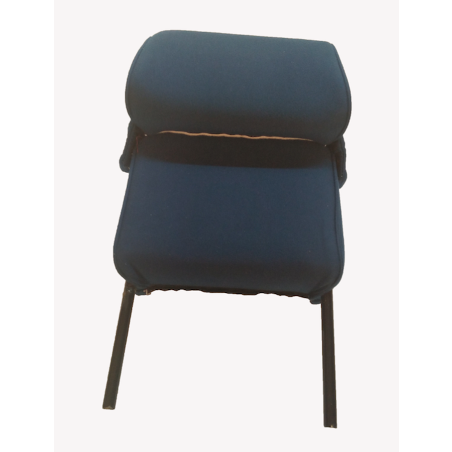 Kopfstütze (2 teilig) Stoff blau schmales Modell Citroën ID/DS-2