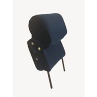 thumb-Kopfstütze (2 teilig) Stoff blau schmales Modell Citroën ID/DS-3