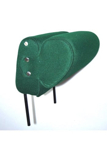  ID/DS Head rest with green cloth trimming narrow model 2 pieces Citroën ID/DS 