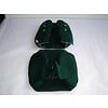 ID/DS Head rest cover with green cloth trimming narrow model 2 pieces Citroën ID/DS