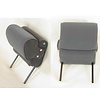 Citroën ID/DS Repose-tête (2 pièces modèle étroit) garniture étoffe gris Citroën ID/DS
