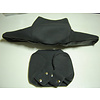 Citroën ID/DS Head rest cover with gray cloth trimming wide model 2 pieces Citroën ID/DS