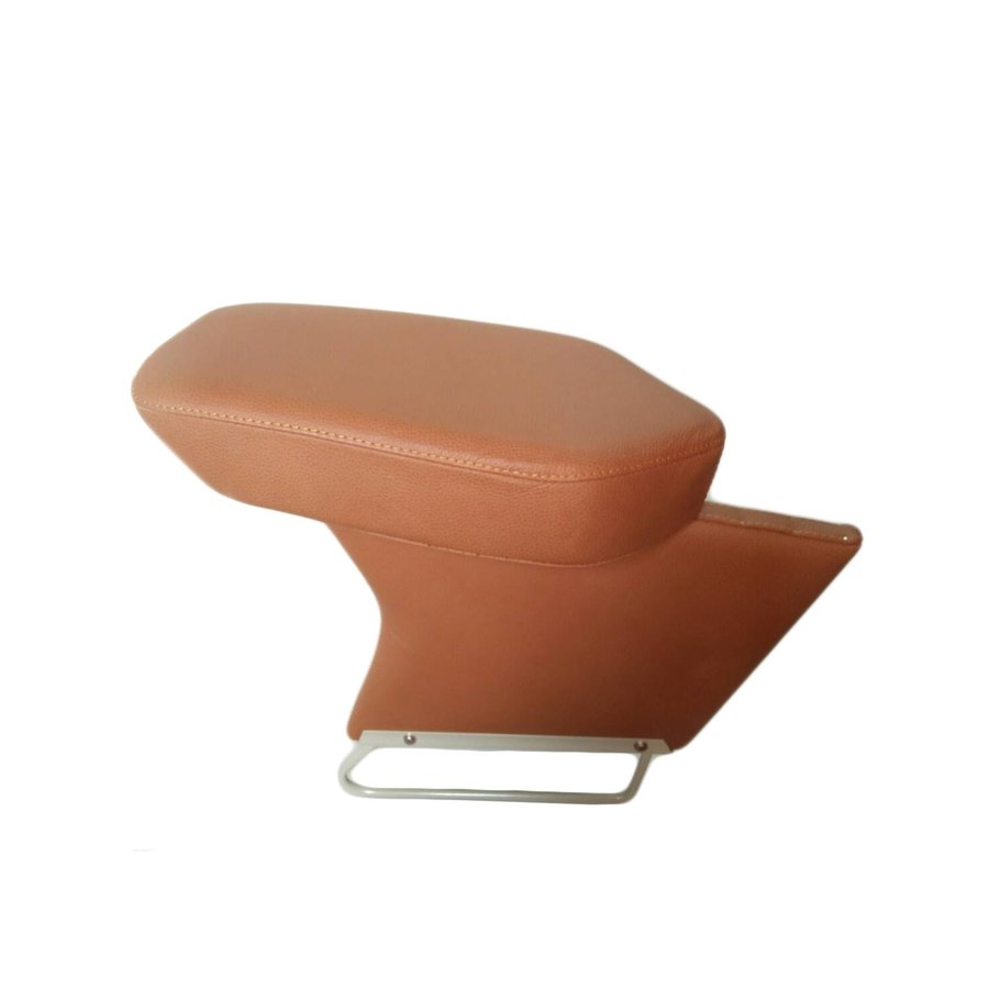 Central armrest light brown leather Citroën ID/DS-1