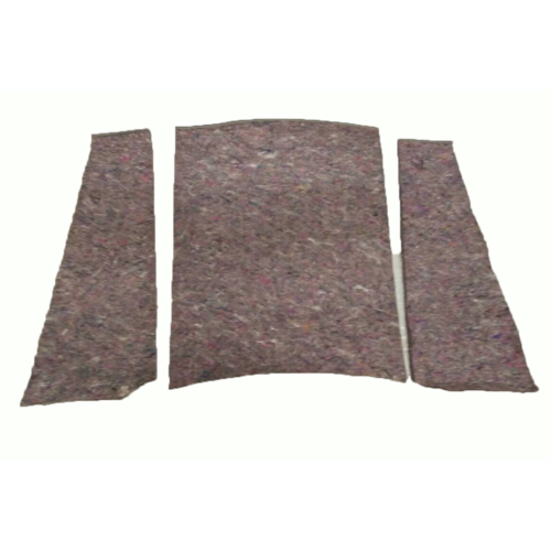  Citroën ID/DS Garniture insonorisante [3] de l'intérieur du capot AV avec bordure cousue 62-67 Citroën ID/DS 