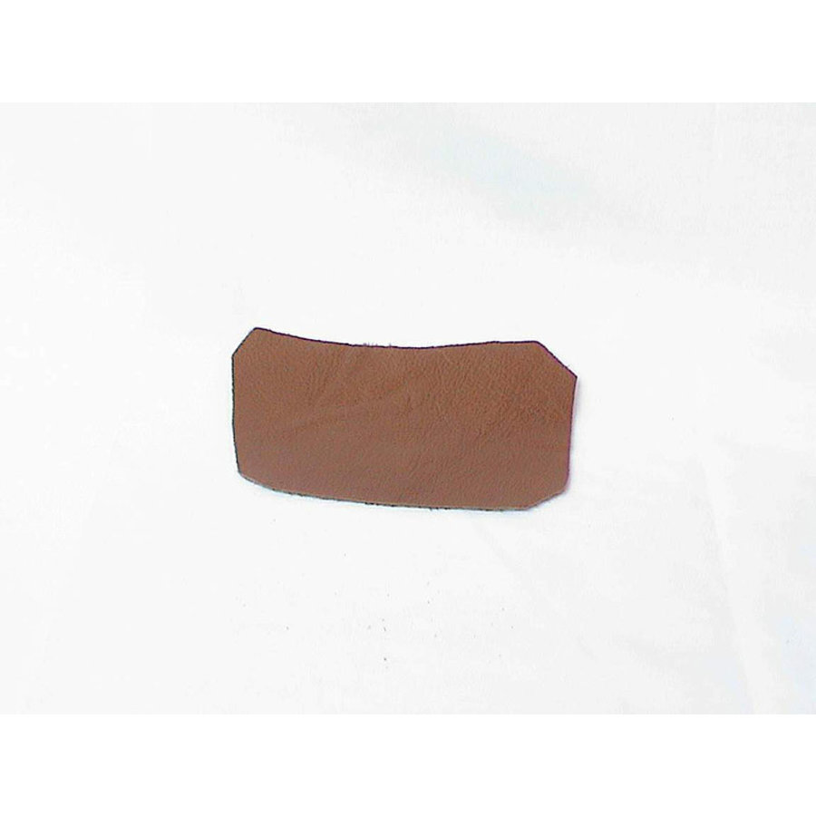 Centre pillar trimming lower part brown leather L Citroën ID/DS-1