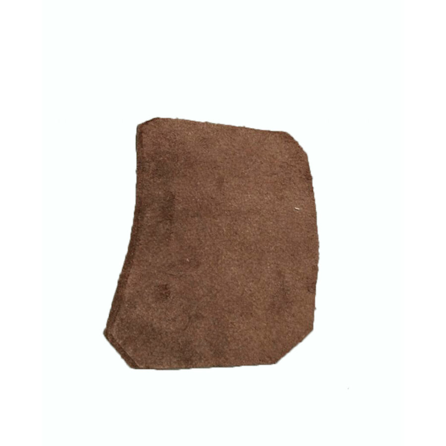 Centre pillar trimming lower part brown leather L Citroën ID/DS-5