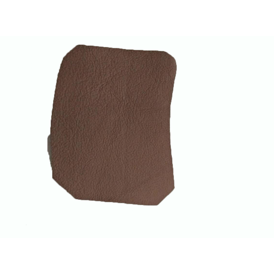 Garniture inférieure du pied du milieu G en cuir marron Citroën ID/DS-8