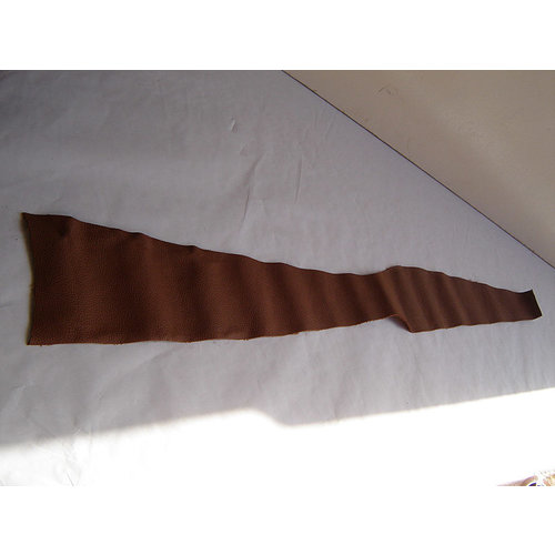  Citroën ID/DS Centre pillar trimming upper part brown leather L Citroën ID/DS 