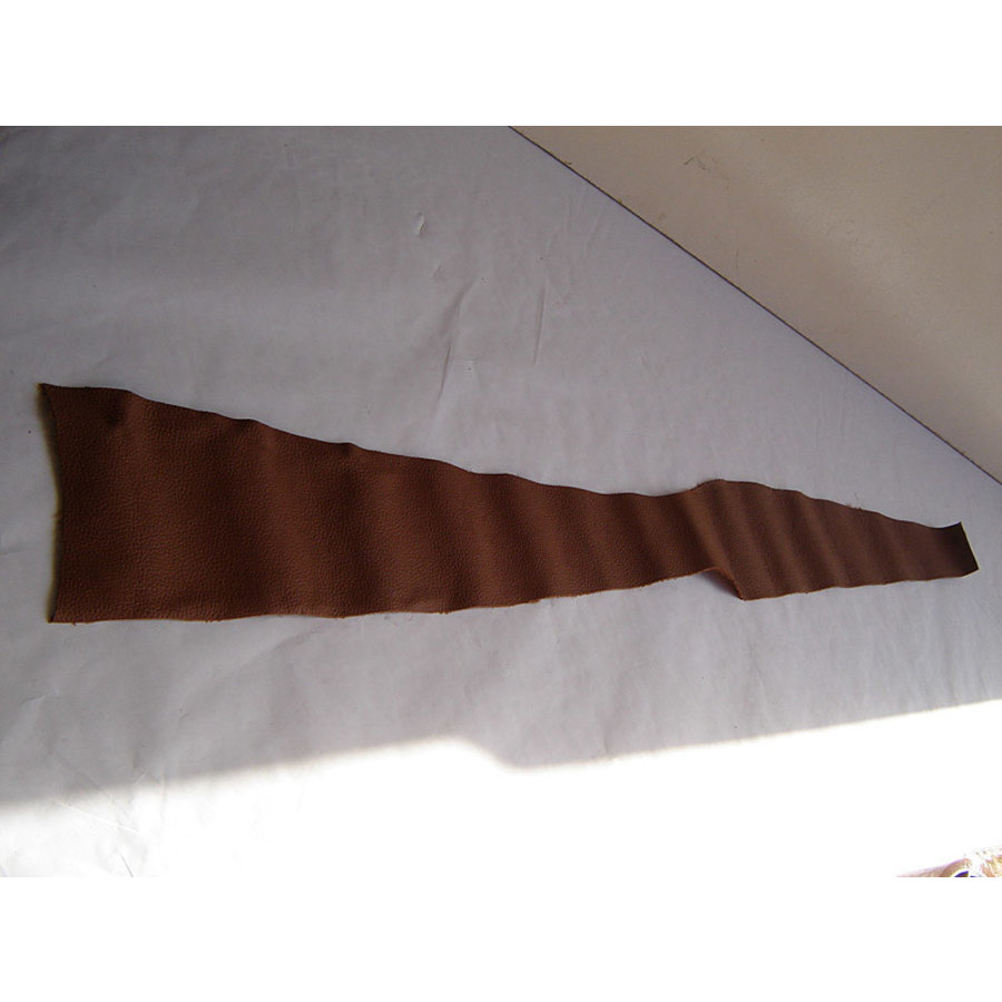 Centre pillar trimming upper part brown leather L Citroën ID/DS-2