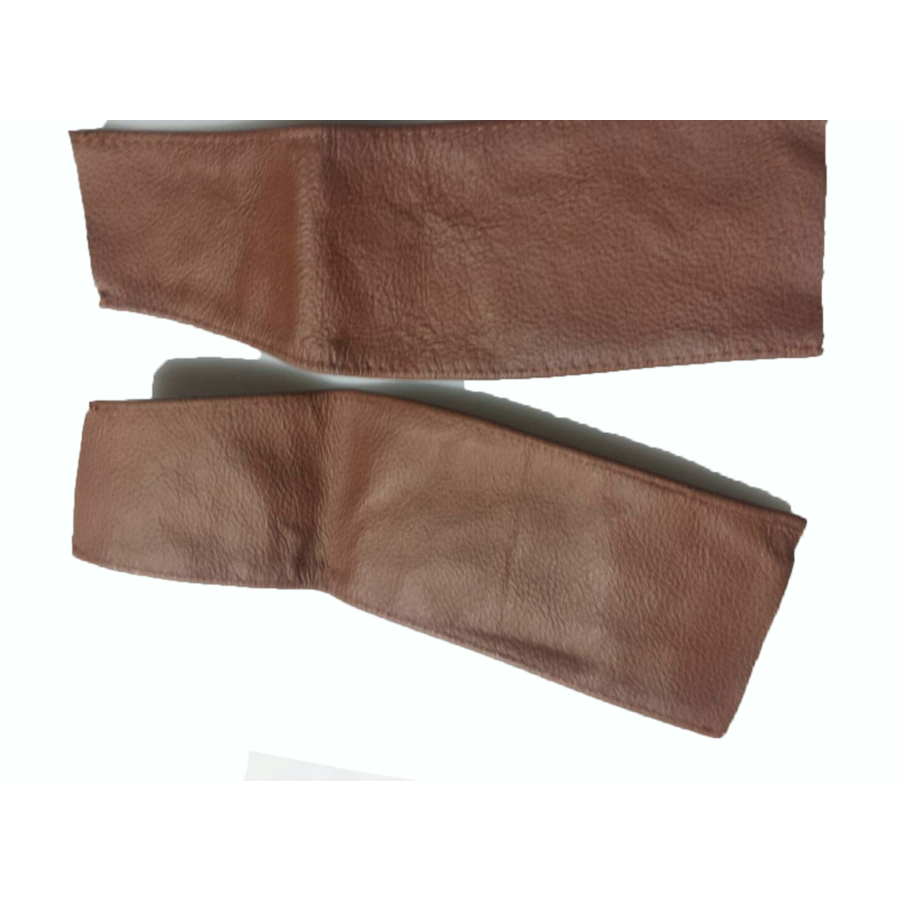 Handle on centre pillar in brown leather Citroën ID/DS-3