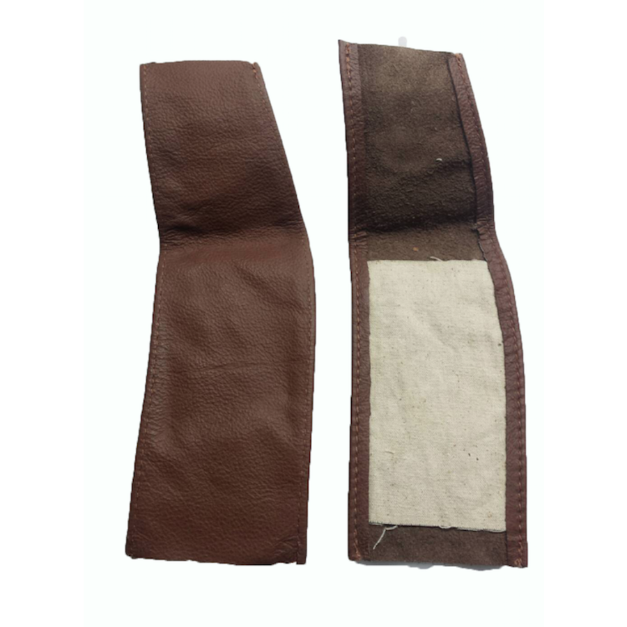 Poignée montoire du pied du milieu en cuir marron Citroën ID/DS-5