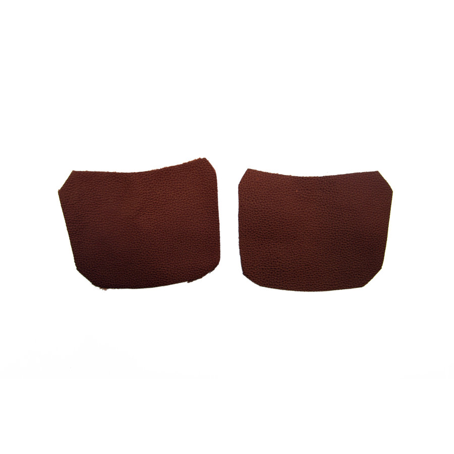 Centre pillar trimming lower part dark brown leather R+L Citroën ID/DS-1