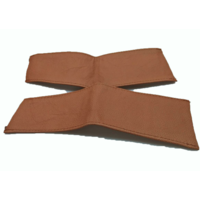 thumb-Handle on centre pillar in light brown leather Citroën ID/DS-1