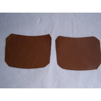 thumb-Garniture inférieure du pied du milieu D+G en cuir tabac Citroën ID/DS-1