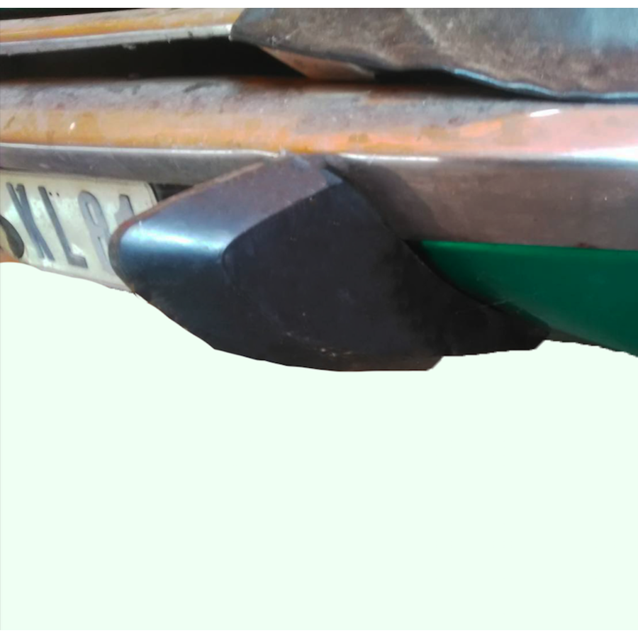 Bumper rubber (point shaped) of front bumper L side from 69 Citroën ID/DS-4