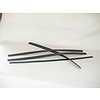 Citroën ID/DS Vertikaal rubber [1] met ijzer binnenwerk voor deuren en achterscherm (L 700) 1 stuks! Citroën ID/DS