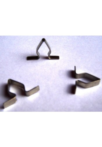  Citroën ID/DS Fixing clip for the sealing strip for the interior door window Citroën ID/DS 