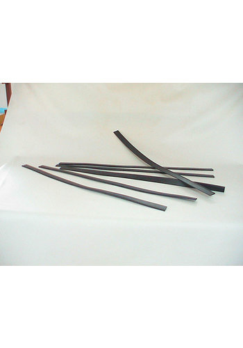  ID/DS 322.958.502: Jeu de caoutchouc [6] avec tringle pour portières et ailes AR [L=700] Citroën ID/DS 