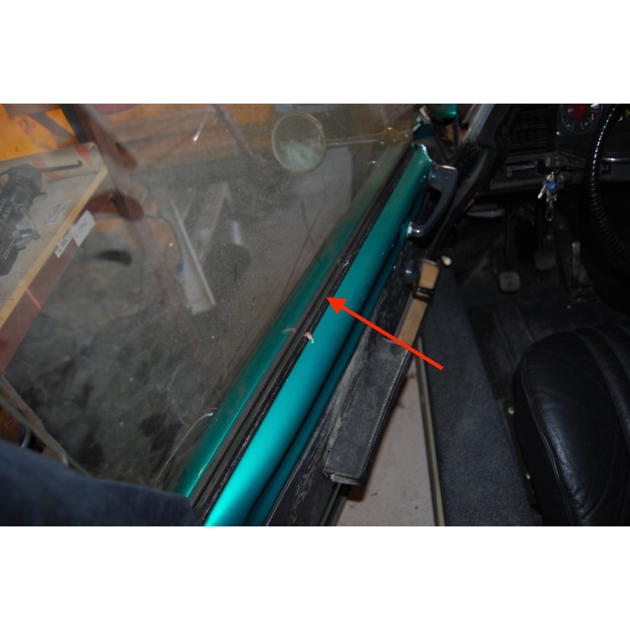 Window rubber inside front door Citroën ID/DS-3