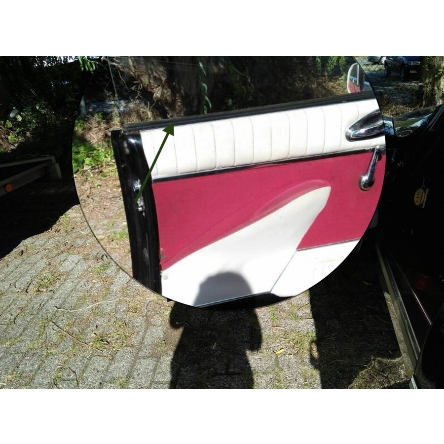 Lèche vitre interieur de la porte arrière Citroën ID/DS-7