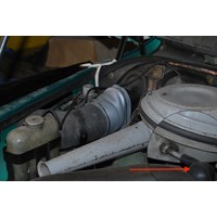 thumb-Rubber that connects the air filter to the cylinder head cover Citroën ID/DS-2