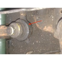 thumb-Steering pin rubber (diam 47 mm) Citroën ID/DS-2