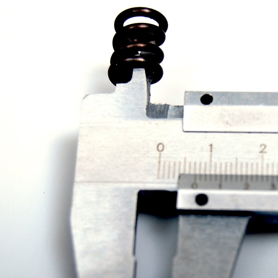 Feder auf Batteriebügel (7mm L 20mm ) Citroën ID/DS  (X2)-6