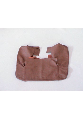  Citroën SM Front seat cover part outer rim of upper back brown leather Citroën SM 
