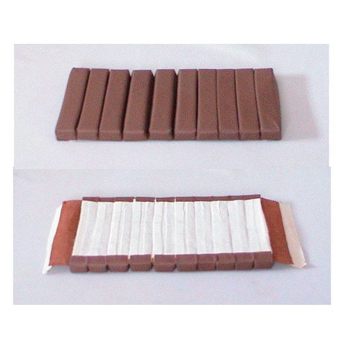  Citroën SM Front seat cover part inner part of sitting (10 bars) brown leather Citroën SM 