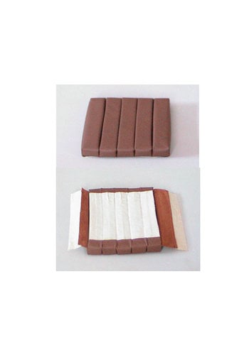  Citroën SM Front seat cover part inner part of back (5 bars) brown leather Citroën SM 