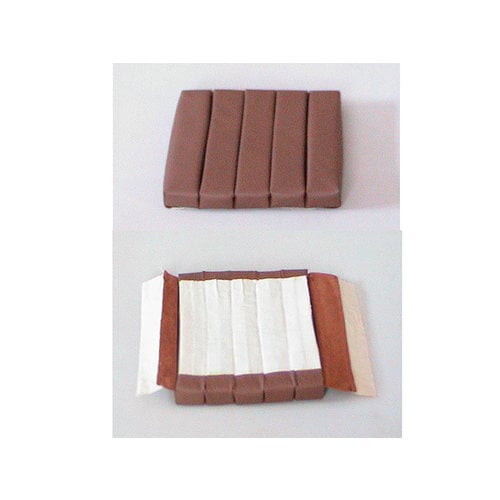  Citroën SM Front seat cover part inner part of back (5 bars) brown leather Citroën SM 