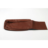 thumb-Rear bench cover part bag part of the armrest brown leather Citroën SM-3