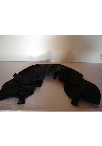  Citroën SM Front seat cover part outer rim of sitting black leather Citroën SM 