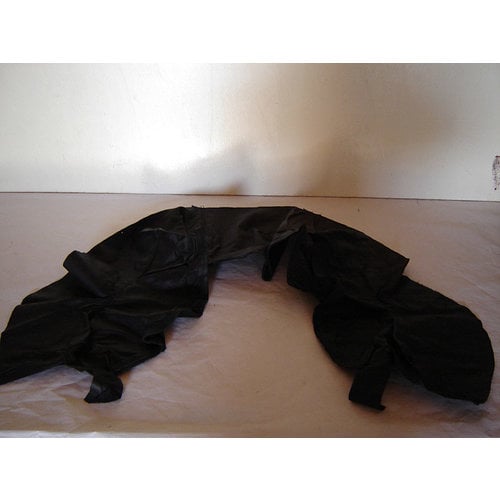  Citroën SM Front seat cover part outer rim of sitting black leather Citroën SM 