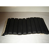 Citroën SM Front seat cover part inner part of sitting (10 bars) black leather Citroën SM