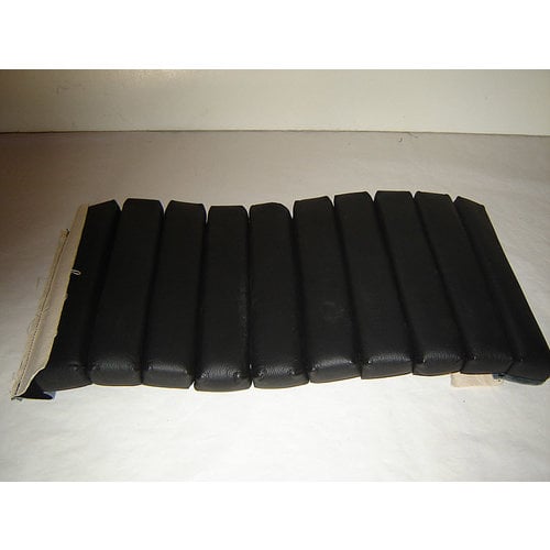  Citroën SM Front seat cover part inner part of sitting (10 bars) black leather Citroën SM 