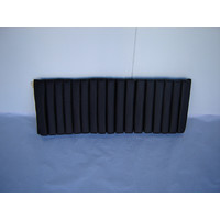 thumb-Rear bench cover part 1 inner part of seat (17 bars) black leather Citroën SM-1