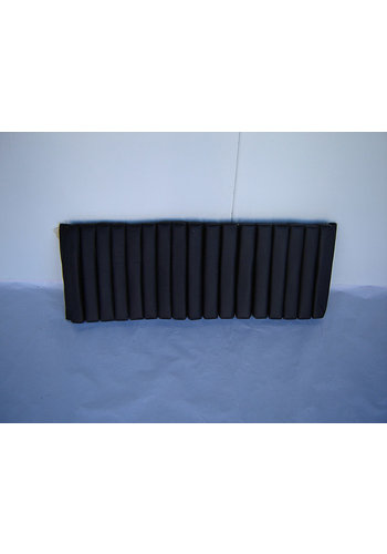  SM Rear bench cover part 1 inner part of seat (17 bars) black leather Citroën SM 