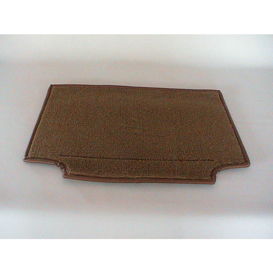 Pièce de tapisserie marron fixée au dos du siège AV Citroën SM-2